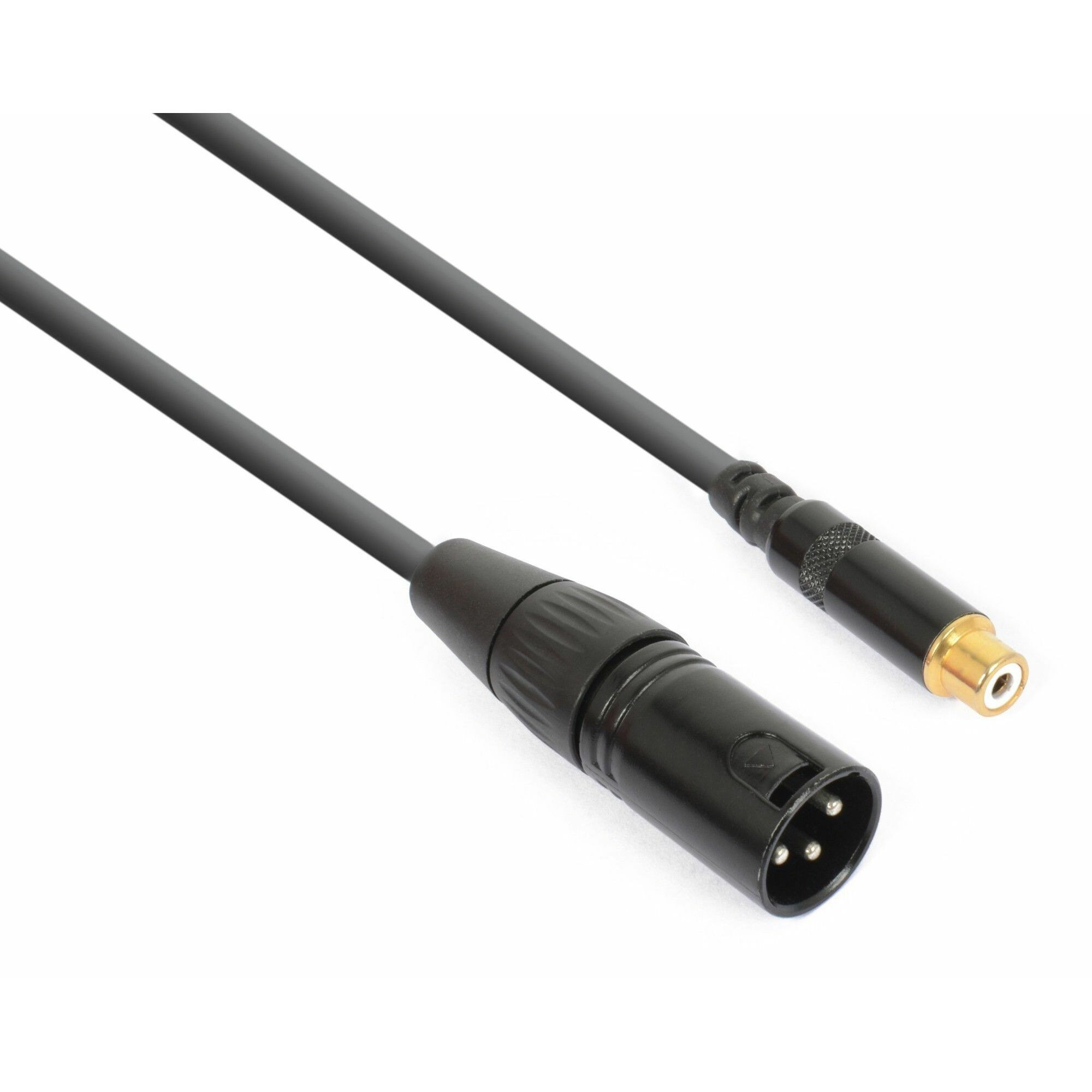 PD Connex Kabel XLR Male - RCA Female 15cm