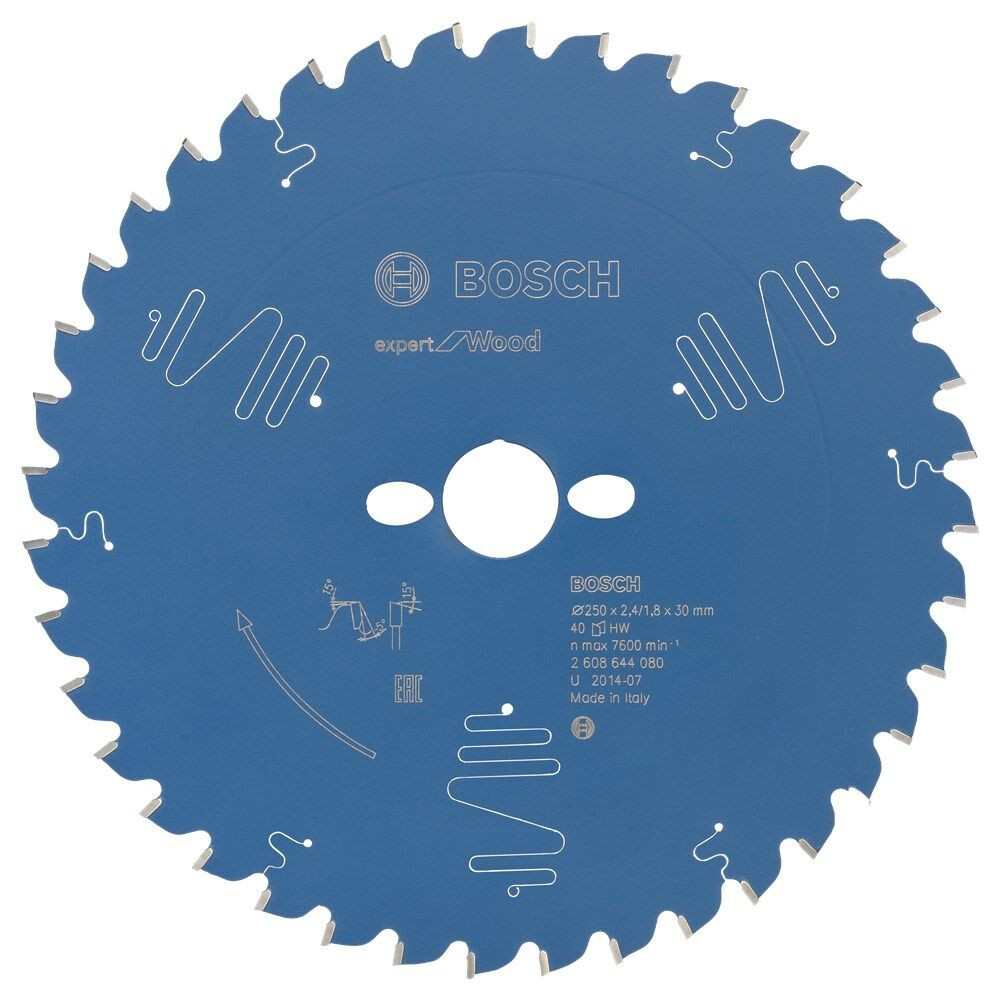 CIRKELZAAGBL.250X30MM 40T 4080