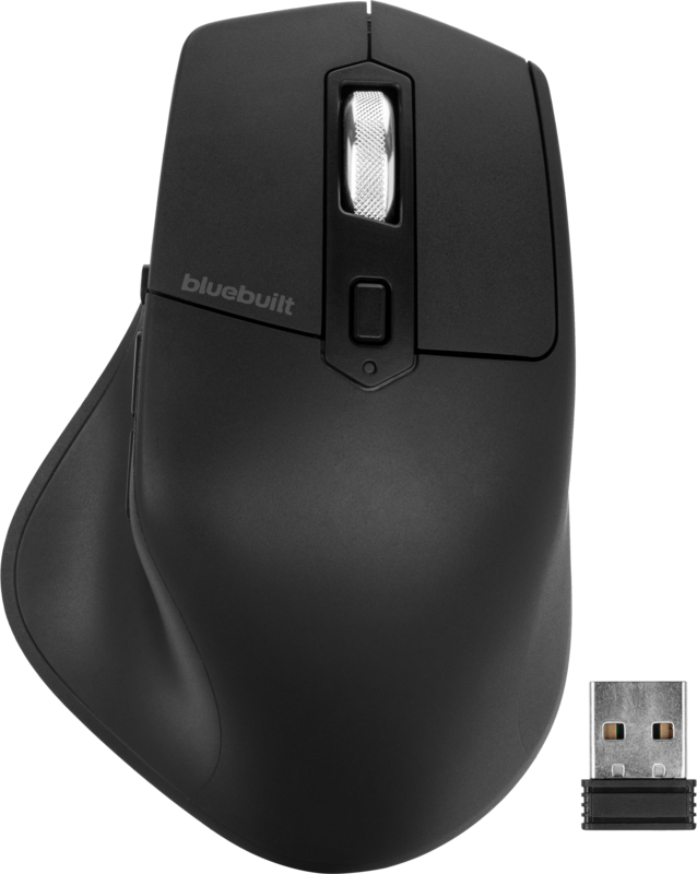 BlueBuilt Imperium Draadloze Ergonomische Bluetooth Muis