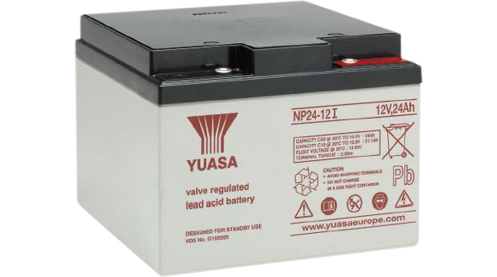 Yuasa Loodaccu 12V 24Ah - NP24-12I