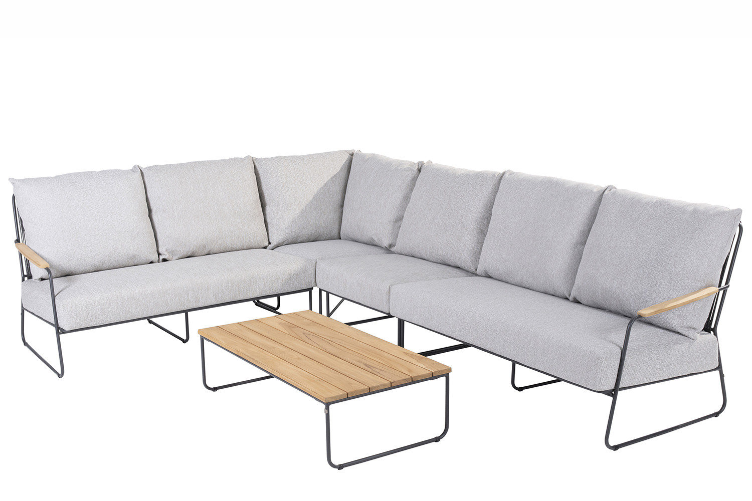 4 Seasons Outdoor Balade/Axel 110 cm hoek loungeset 5-delig