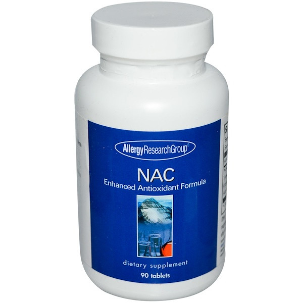 NAC Enhanced Formula 90 Tablets - Allergy Research Group