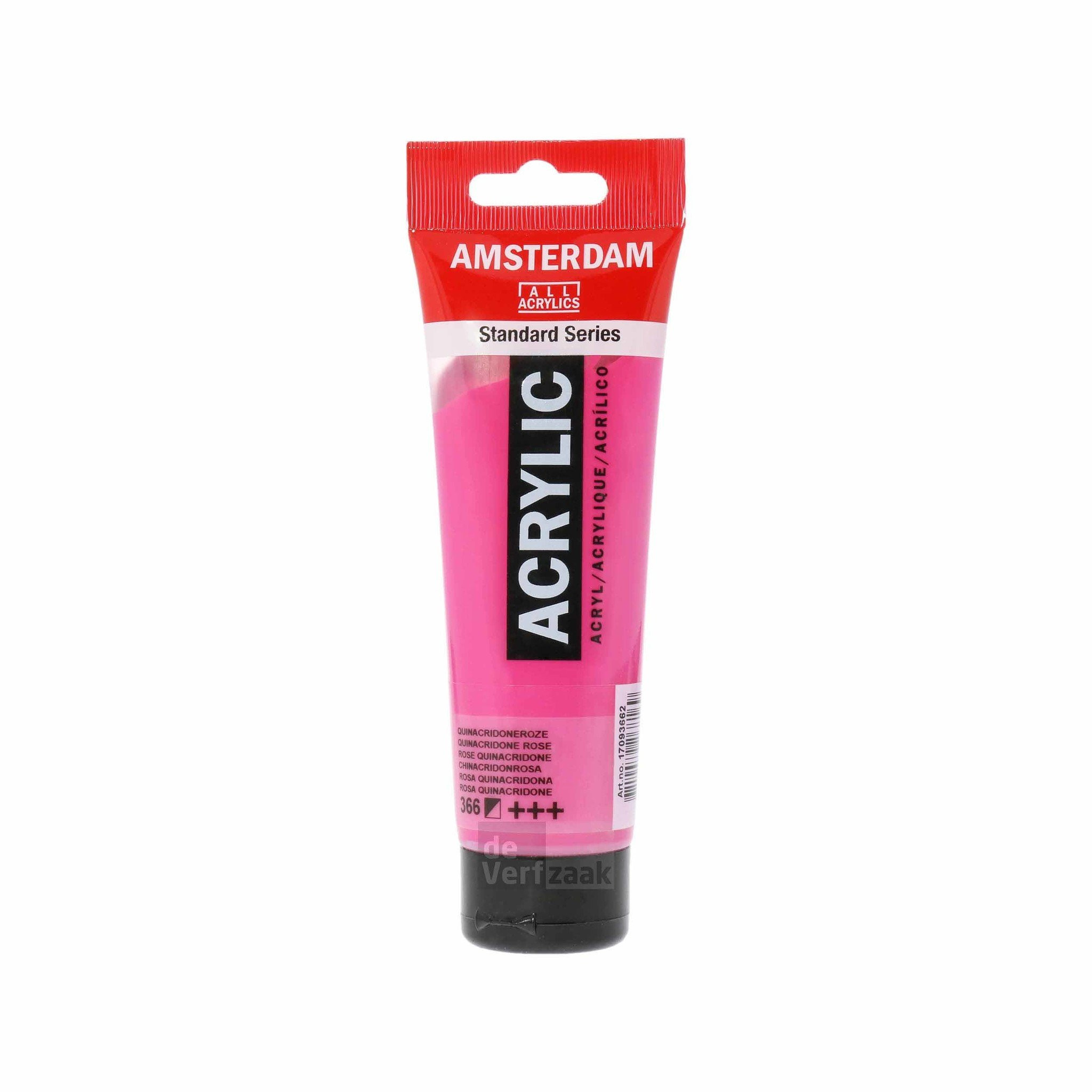 Royal Talens Amsterdam Acrylverf 120 ml - Quinacridone Roze