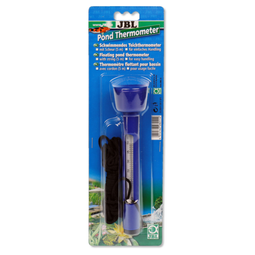 JBL Pond Thermometer - 0-50°C Nauwkeurige Water Temperatuurmeter, Drijvend Design voor Vijver