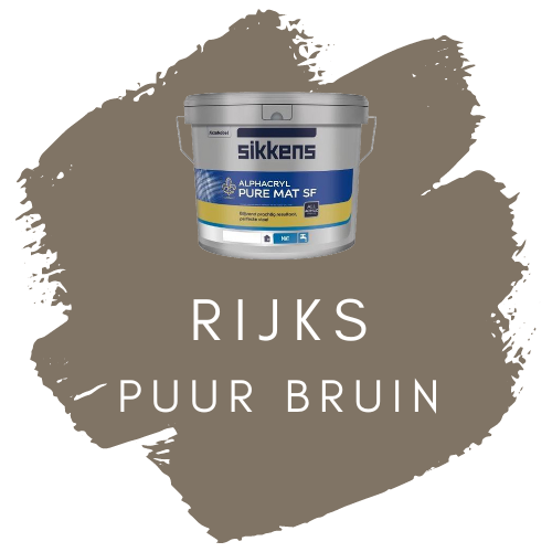 Sikkens Alphacryl Pure Mat SF Rijks Puur Bruin