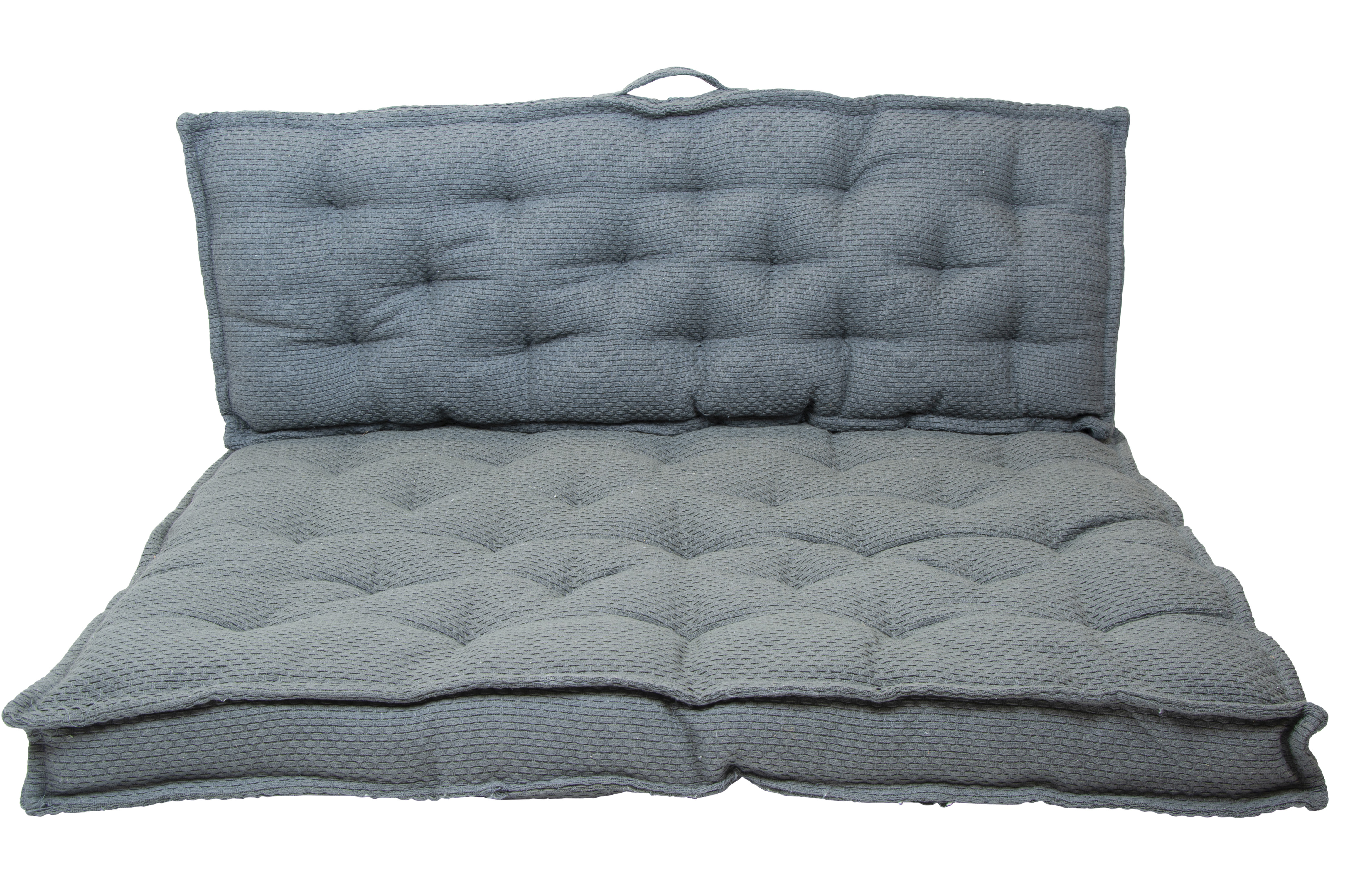 Palletkussen zaza dark grey