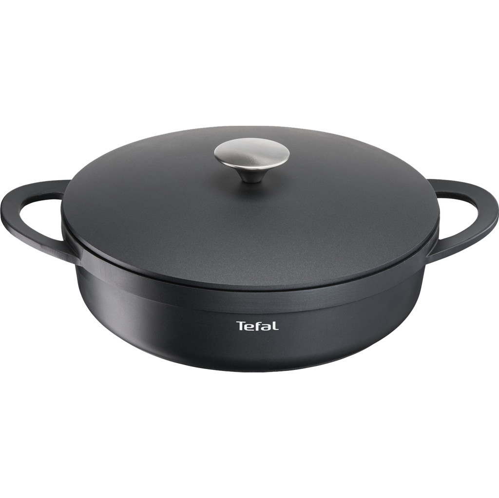 Tefal Trattoria Hapjespan met deksel 28 cm