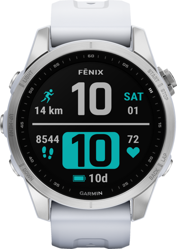 Garmin Fenix 7S Zilver/Wit