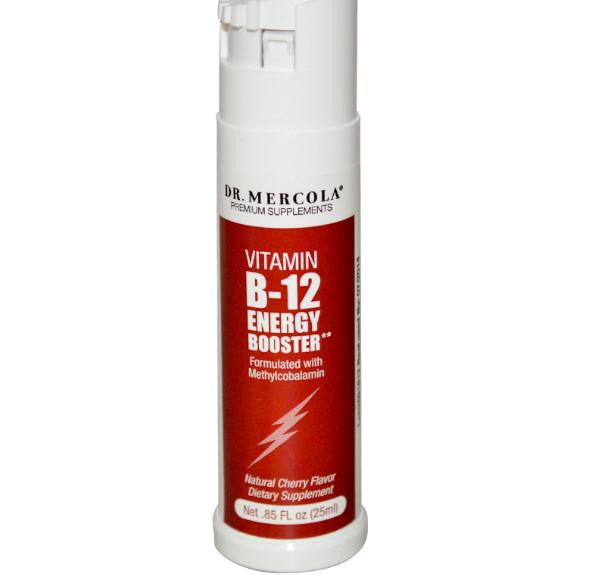 Vitamine B12 Energie Booster Bessensmaak (25 ml) - Dr. Mercola