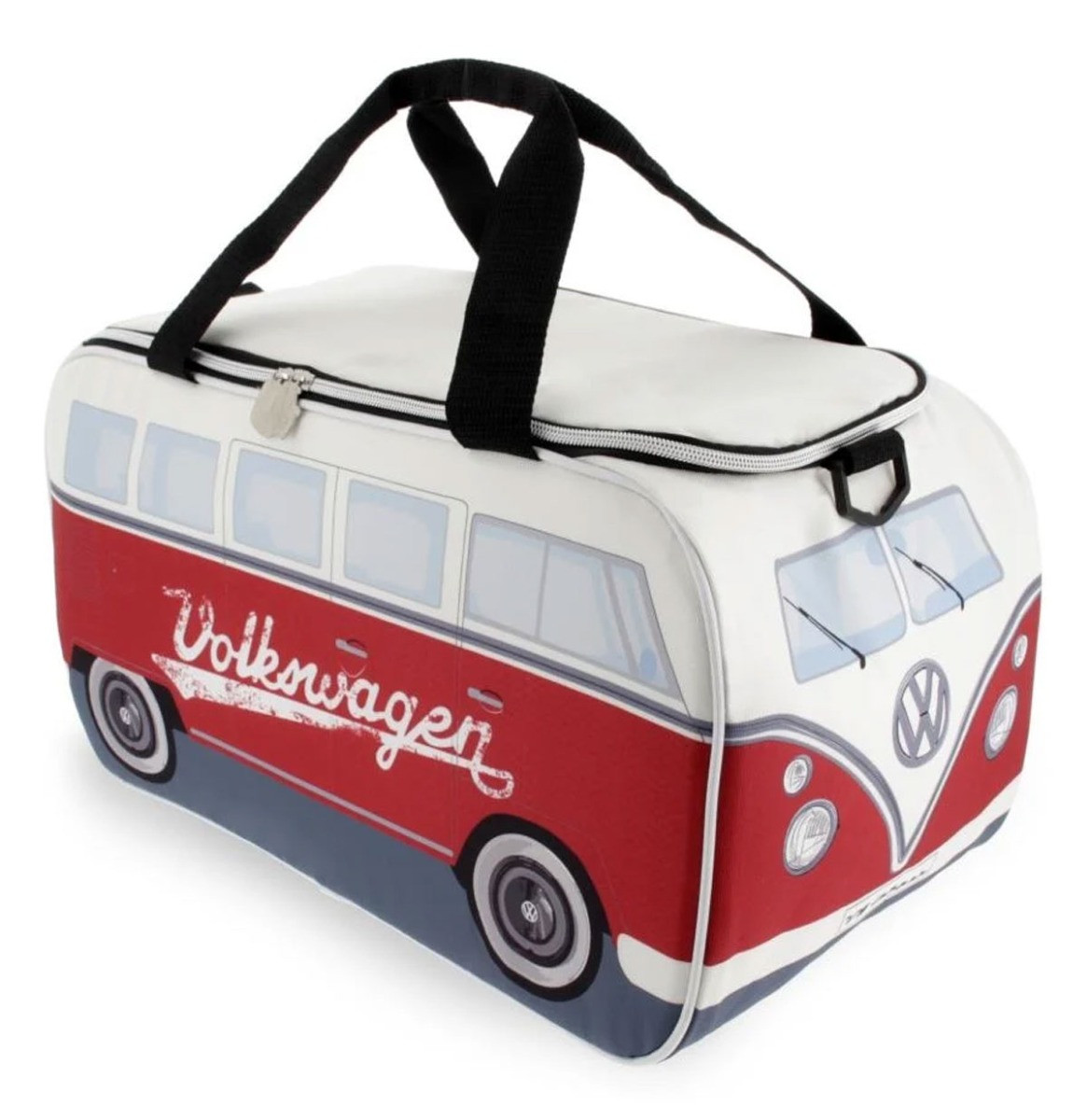 Volkswagen T1 Bus Koeltas - 25 Liter - Wit/Rood