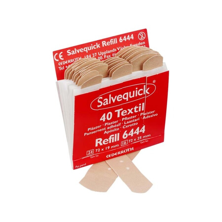 Salvequick pleisters - 40x textiel - LOS