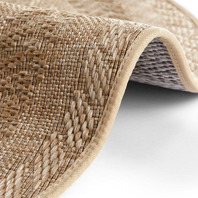 Jute Buitenkleed Woods Beige - NORTHRUGS - Rond - Dekbed-Discounter.nl