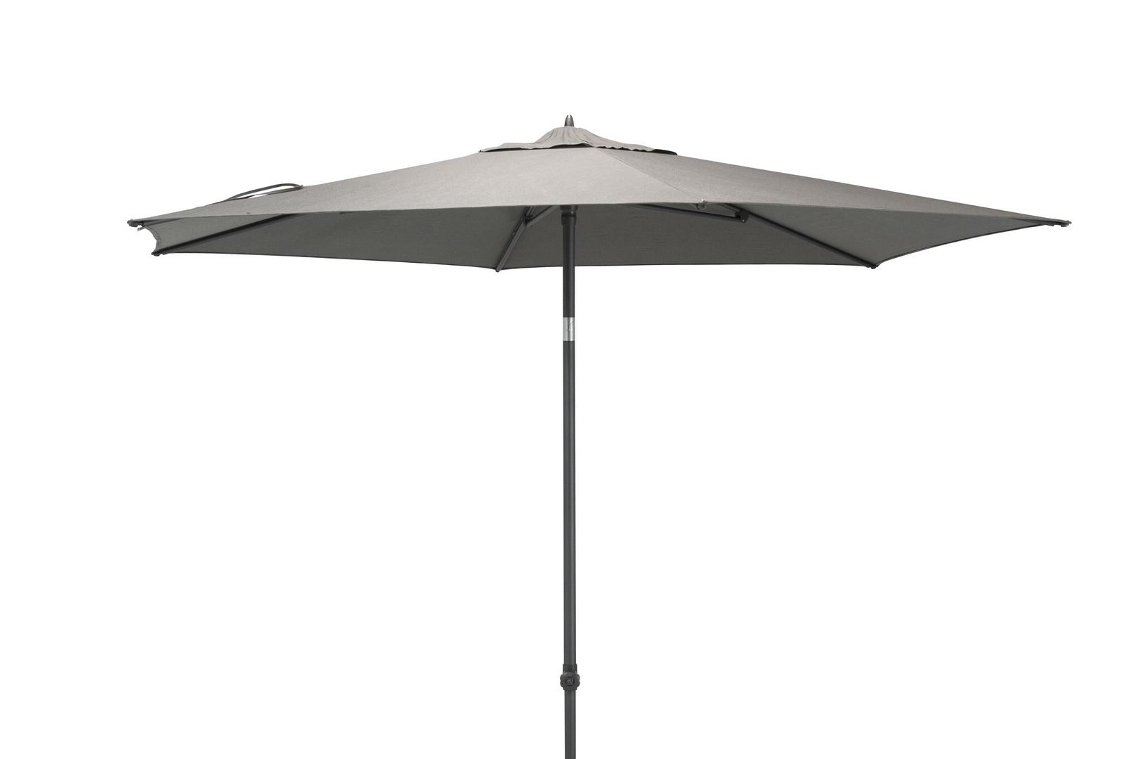 4-Seasons stokparasol Azzurro 300 cm - Charcoal