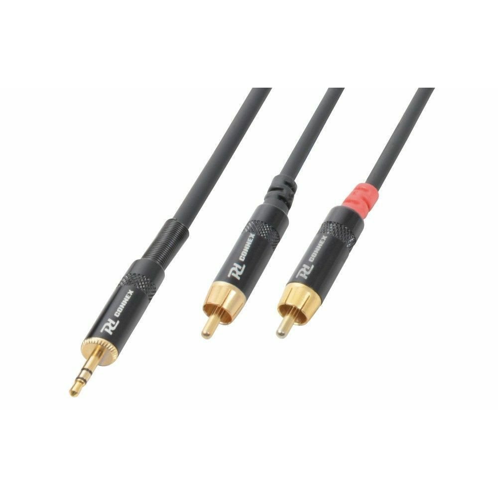 PD Connex Kabel 3.5 Stereo - 2xRCA Male 6m