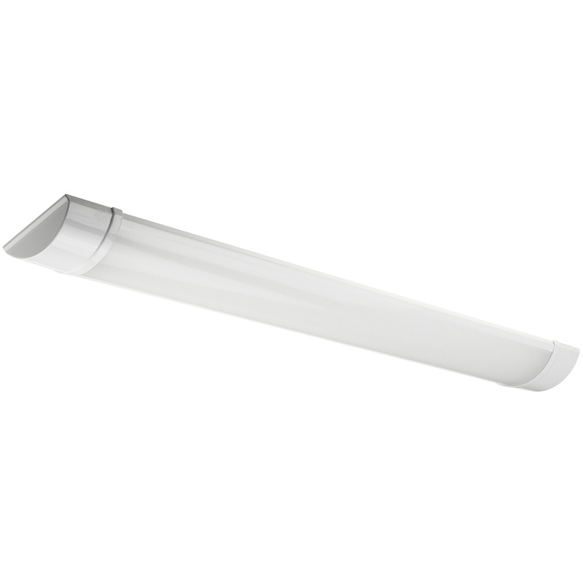 LED Batten - LED Balk - Titro - 18W - Natuurlijk Wit 4200K - Aluminium - 60cm