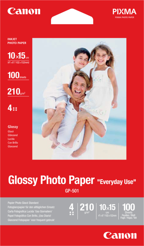 Canon GP-501 Glossy Fotopapier 100 vel 10 x 15 cm