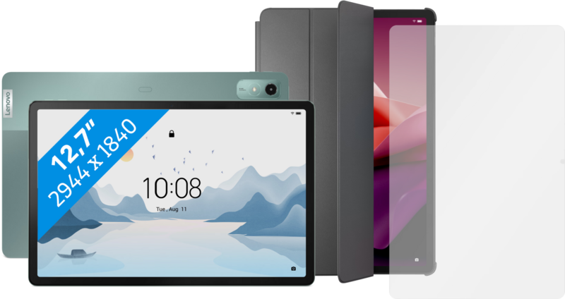 Lenovo Tab P12 Matte Display 12,7 inch 128GB Wifi Groen + Be