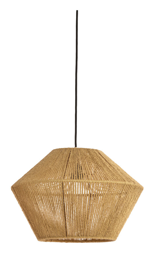 Light & Living Hanglamp Fugia Jute - Naturel