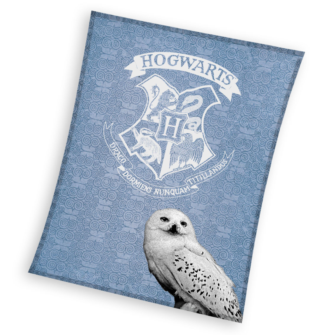 Harry Potter Fleece plaid 130 x 170 cm (Hedwig)