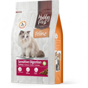 HobbyFirst Feline Sensitive Digestion met kalkoen kattenvoer 2 x 4,5 kg