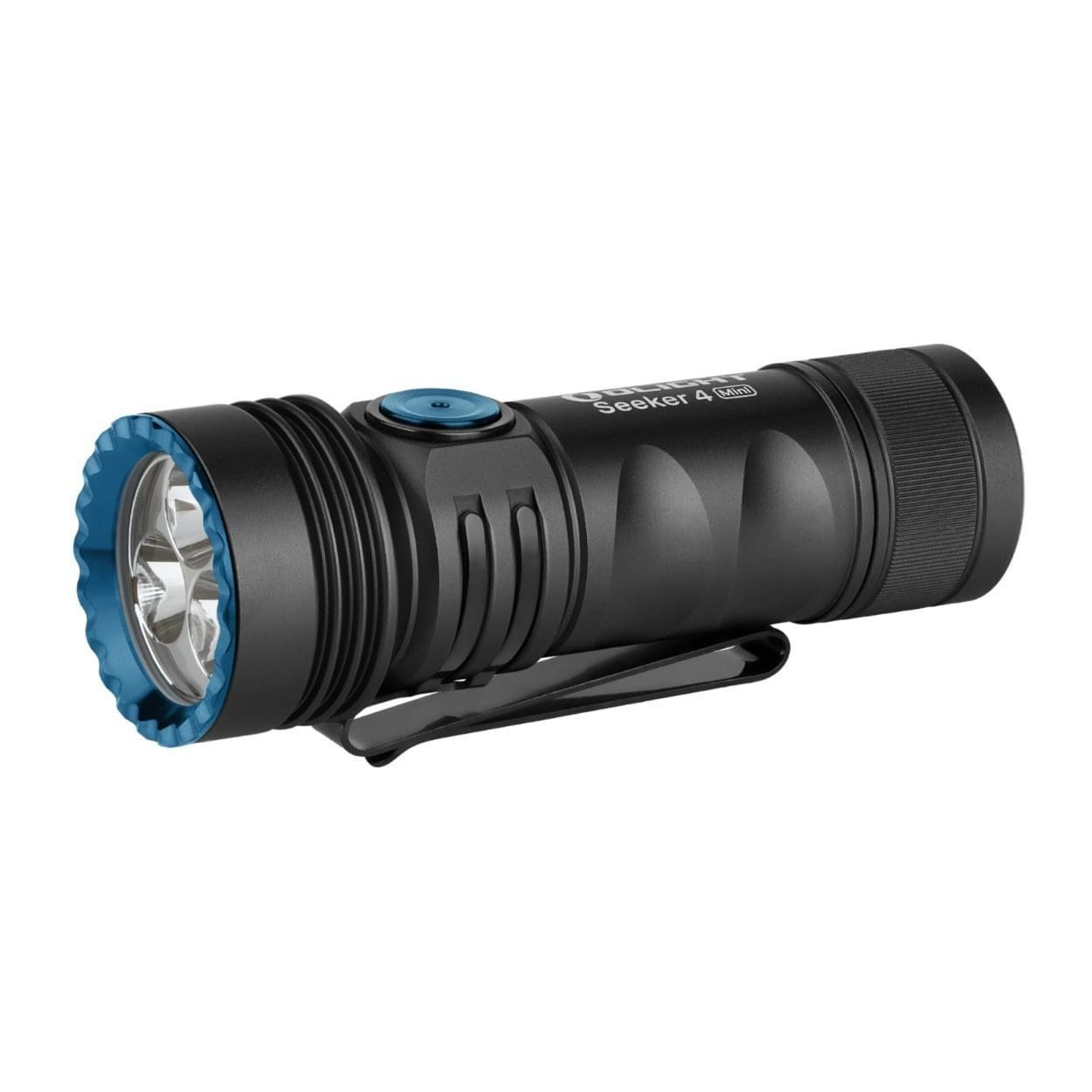 Olight Seeker 4 Mini Oplaadbare Zaklamp Zwart