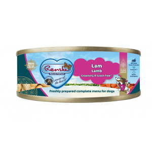 Renske lam graanvrij hypoallergeen nat hondenvoer (blik 95 gr) 1 tray (24 x 95 g)