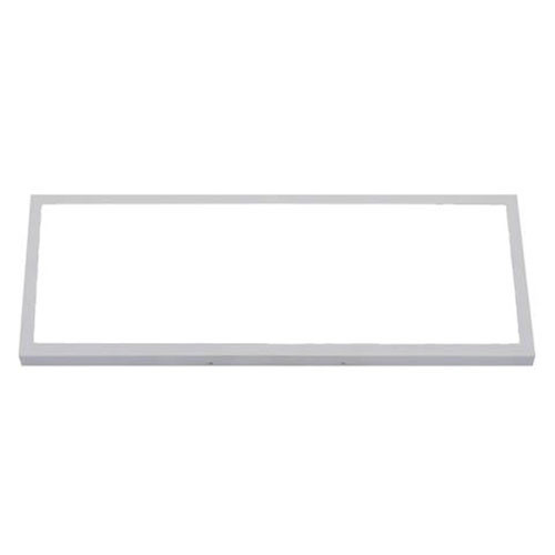 LED Paneel - 30x60 Helder/Koud Wit 6400K - 24W Opbouw Rechthoek - Mat Wit - Flikkervrij