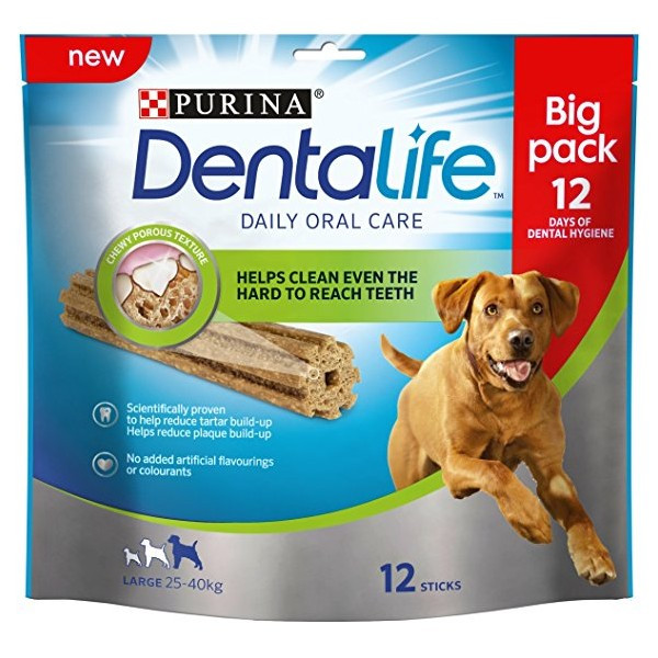 DentaLife Daily Oral Care Large hondensnacks 1 x 12 sticks