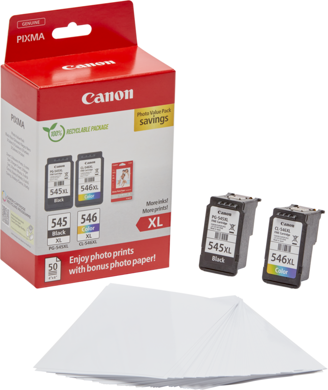 Canon PG-545XL/CL-546XL Value Pack