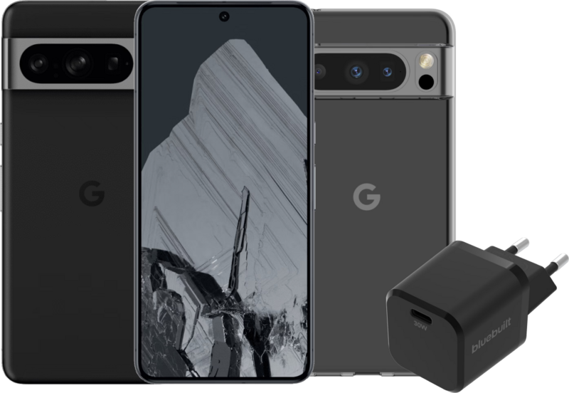 Google Pixel 8 Pro 256GB Zwart 5G + Accessoirepakket