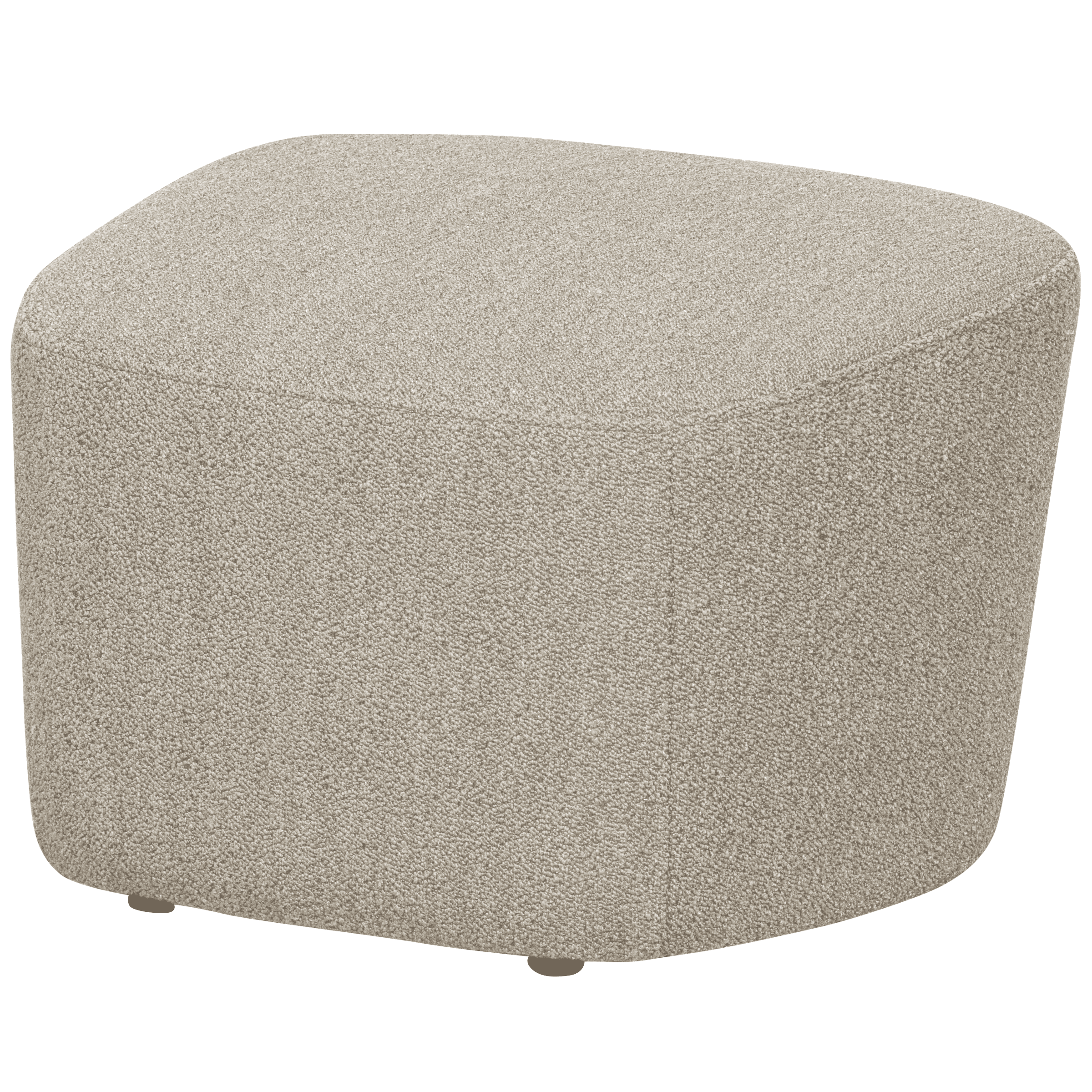 vtwonen Hocker Lofty Bouclé - Naturel