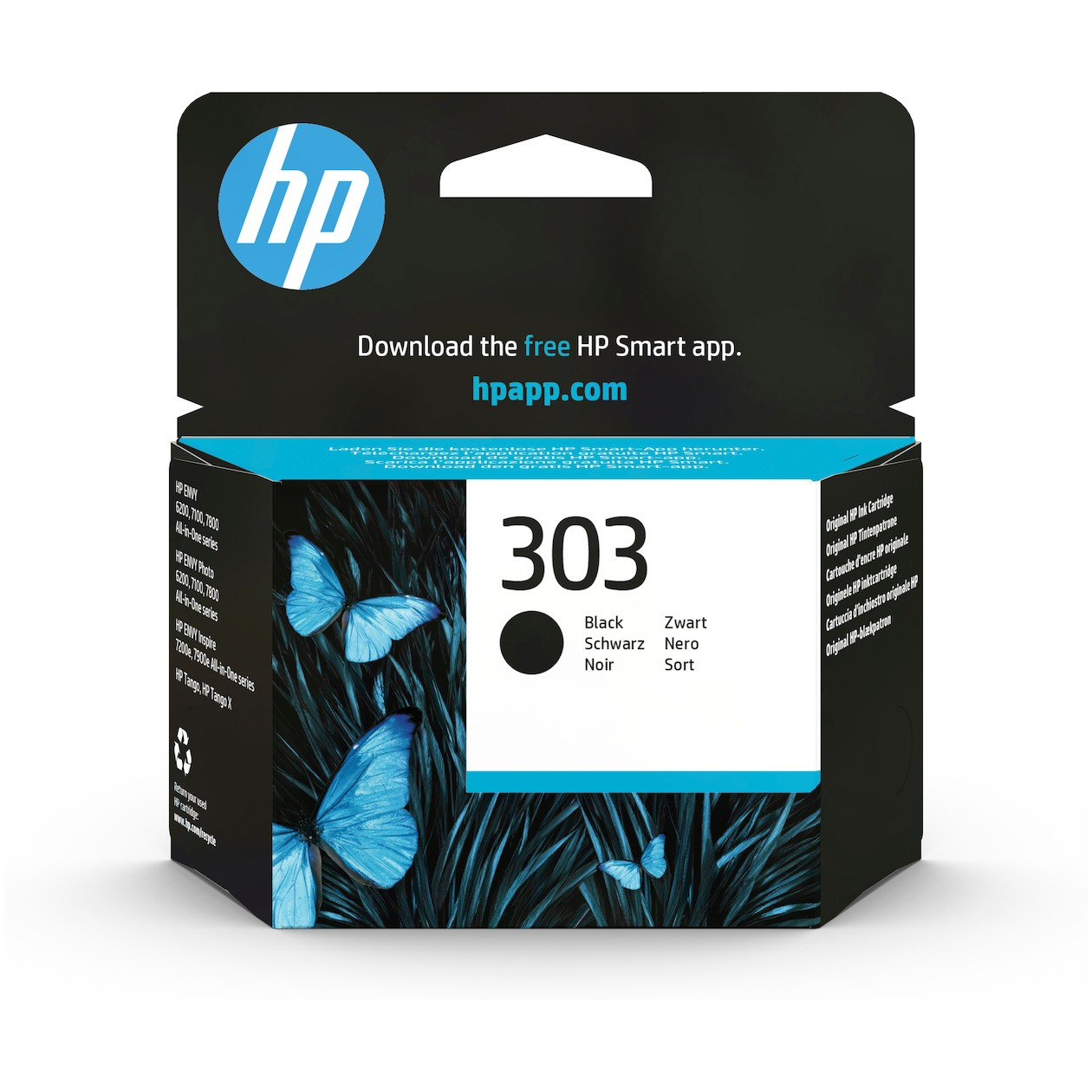 HP 303 Cartridge Inkt Zwart