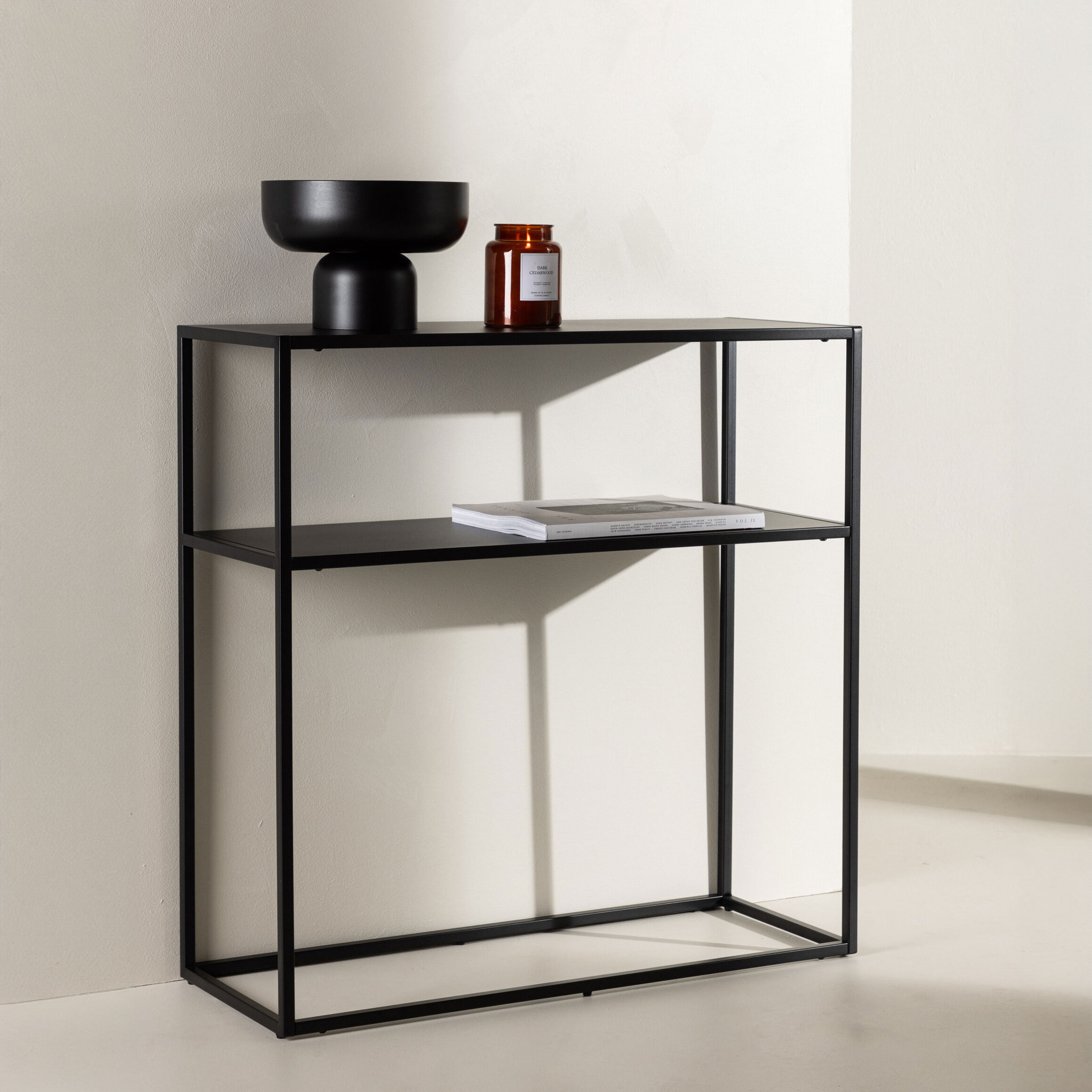 Nohr Sidetable Jovani 80cm - Zwart