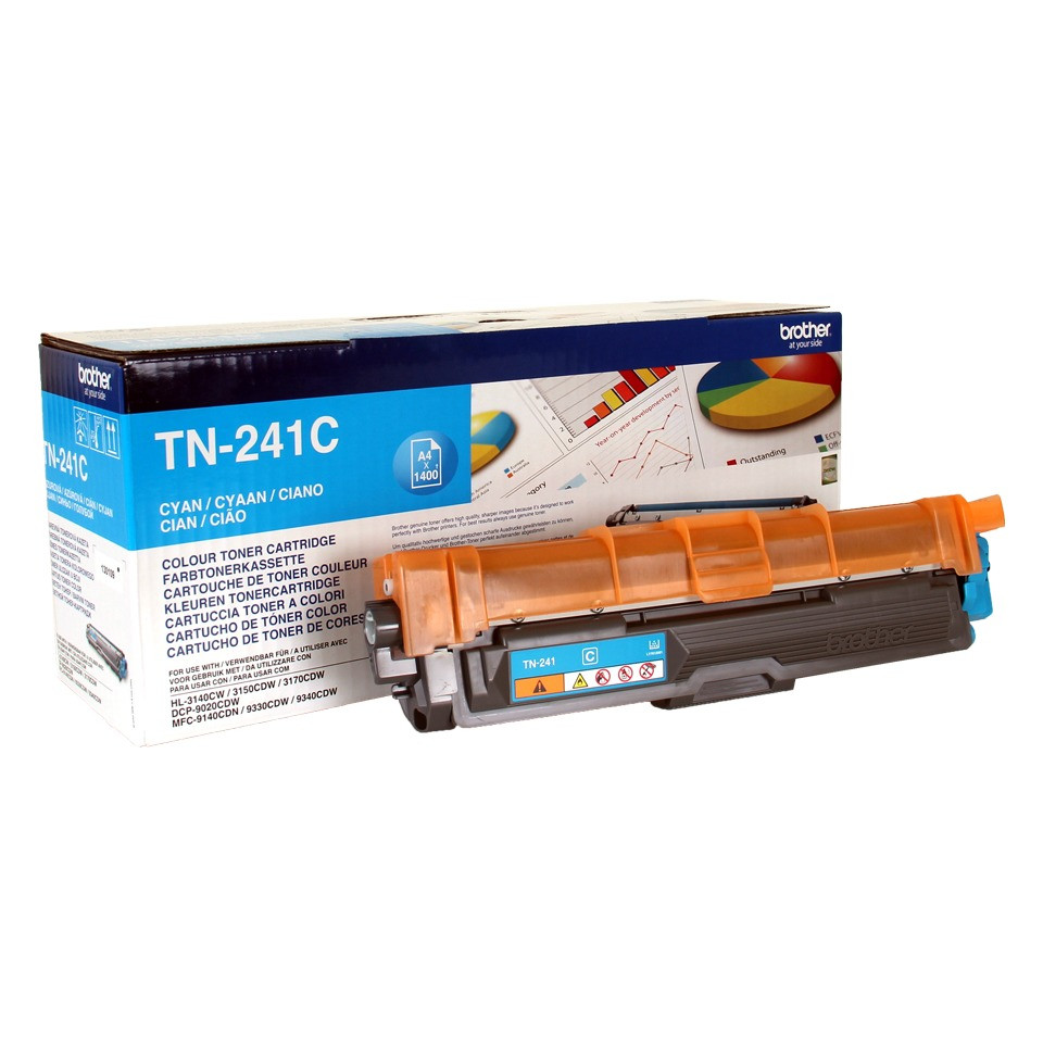 Brother TN-241C Toner Blauw