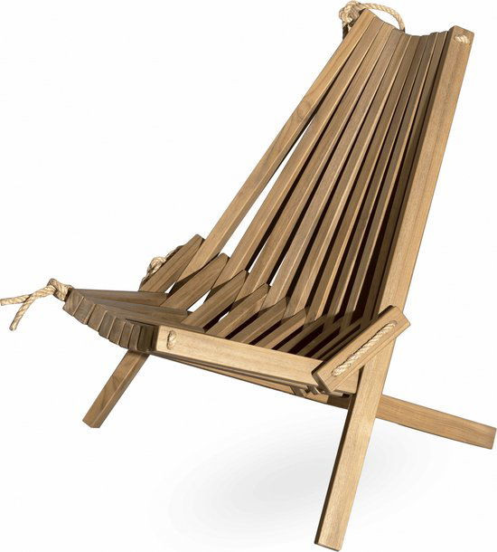 Folding chair Frame teak wood - Chill Dept