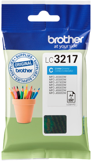 Brother LC-3217 Cartridge Cyaan