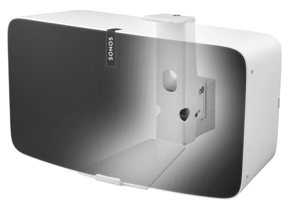 Cavus Muurbeugel voor Sonos Play:5 horizontale montage Audio muurbeugel Wit