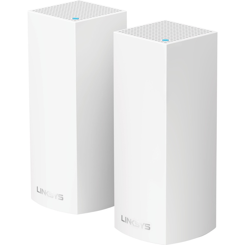 Linksys Velop tri-band Mesh Wifi (2-pack wit)