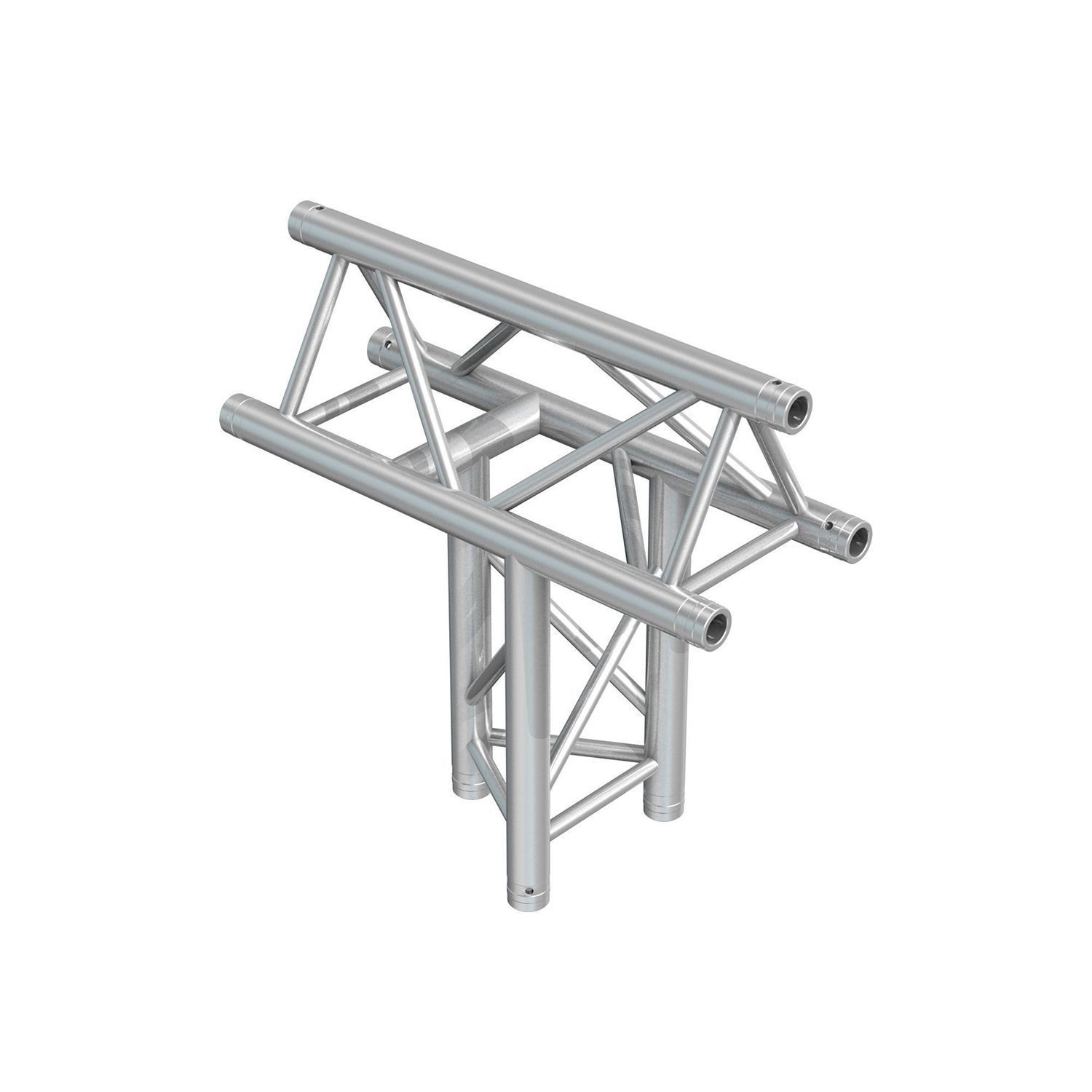 BeamZ Truss P33-T38 driehoek truss T-stuk 3-weg - Verticaal - Apex up