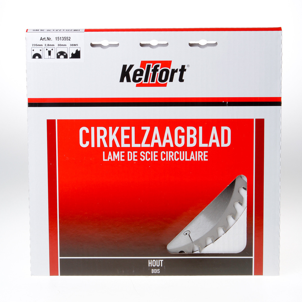 Cirkelzaagblad hm 235x30 36t