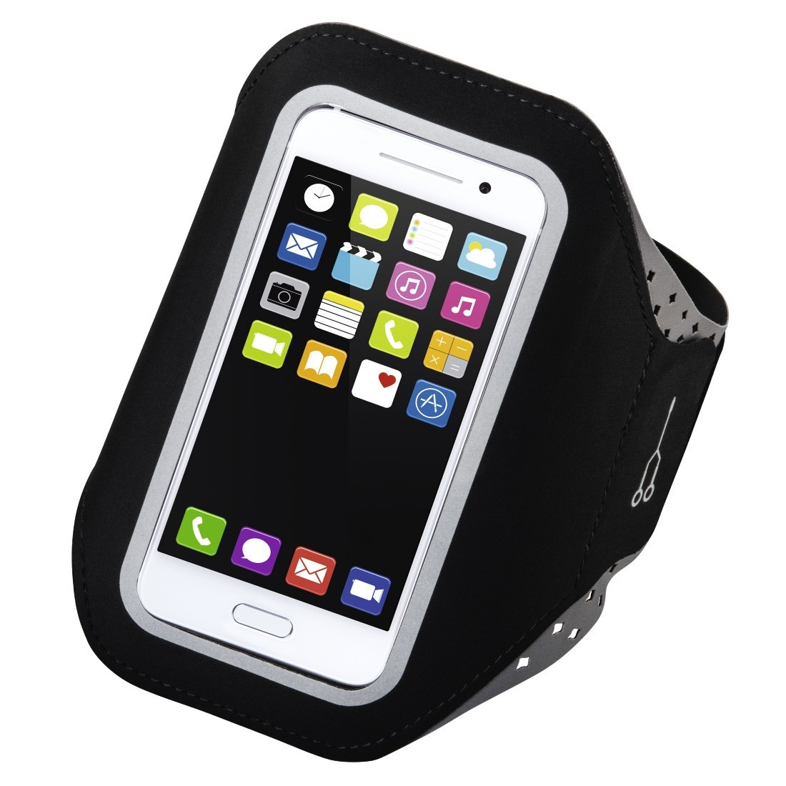 Hama Sport-armband running smartphones XXL Telefonie accessoire Zwart