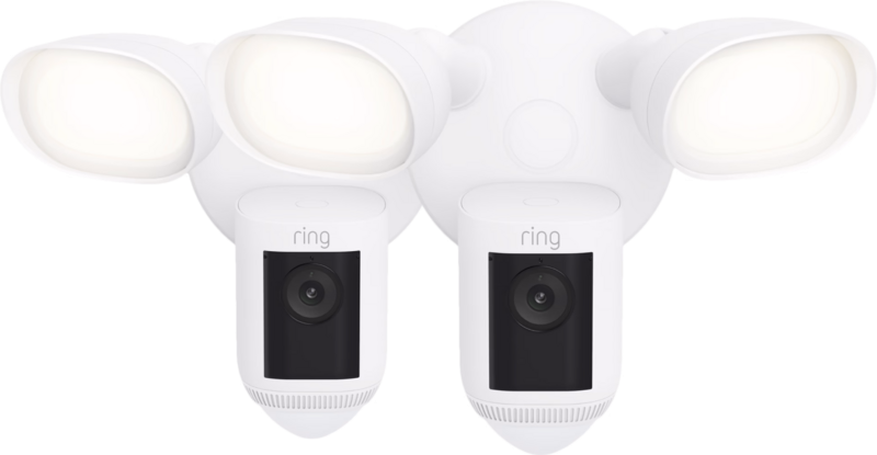 Ring Floodlight Cam Wired Pro Wit Duo-pack