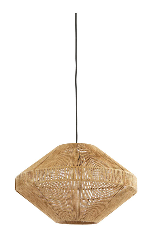 Light & Living Hanglamp Mallow Jute - Bruin