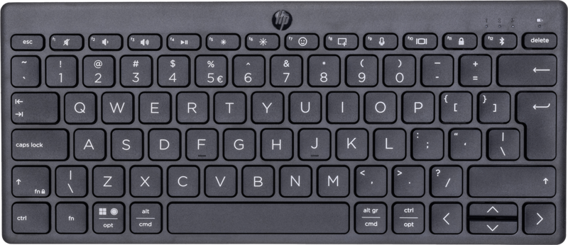 HP 350 Compact Draadloos Toetsenbord Zwart Qwerty