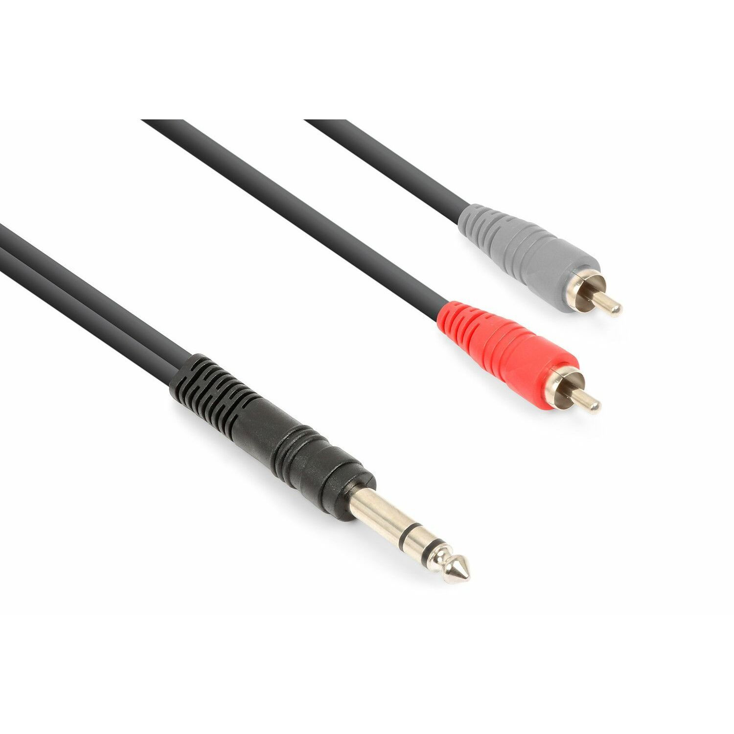 Vonyx audiokabel voor o.a. live en muziek mixers - Stereo 6.3mm jack