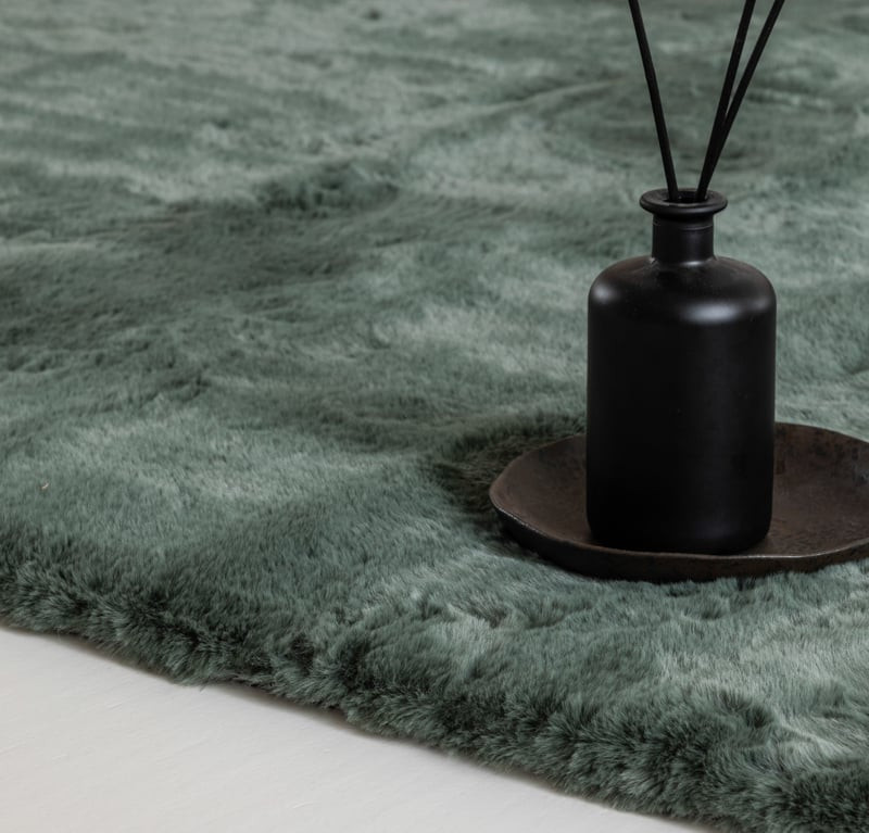 Vloerkleed Comfy Stone Mos 110 x 160 cm Groen - Grandstone - 160x230 cm - Dekbed-Discounter.nl