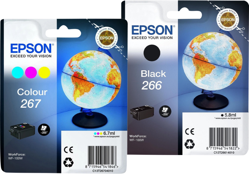 Epson 266 + Epson 267 Cartridge Combo Pack