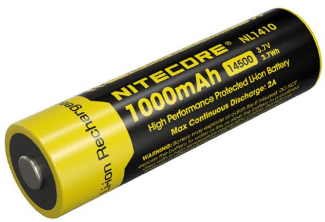 Nitecore 14500 Li-ion 1000mAh NL1410