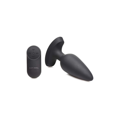 XR Brands Laser Fuck Me - Butt Plug with Remote Control - Large