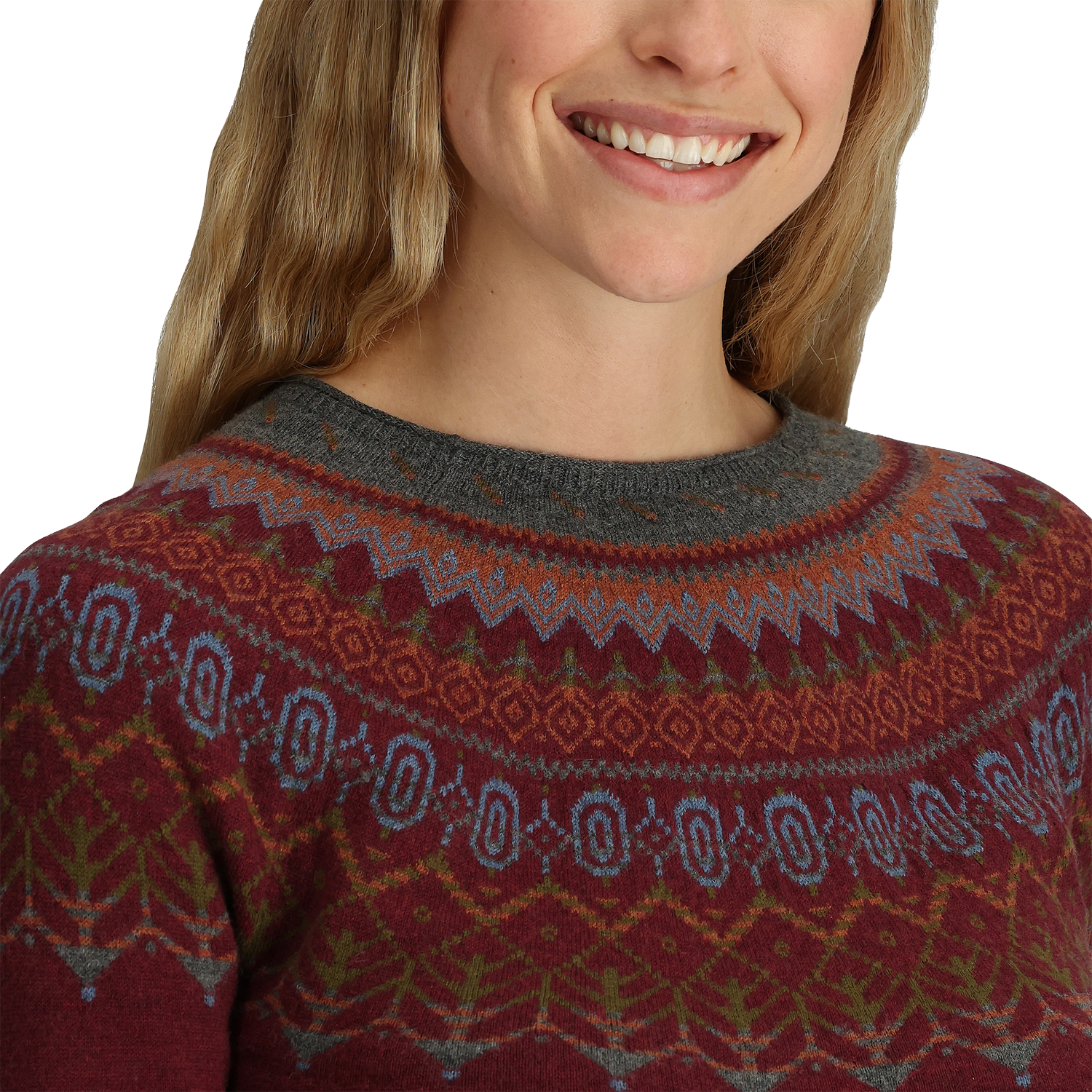 Royal Robbins Westlands Fairisle Crew Trui